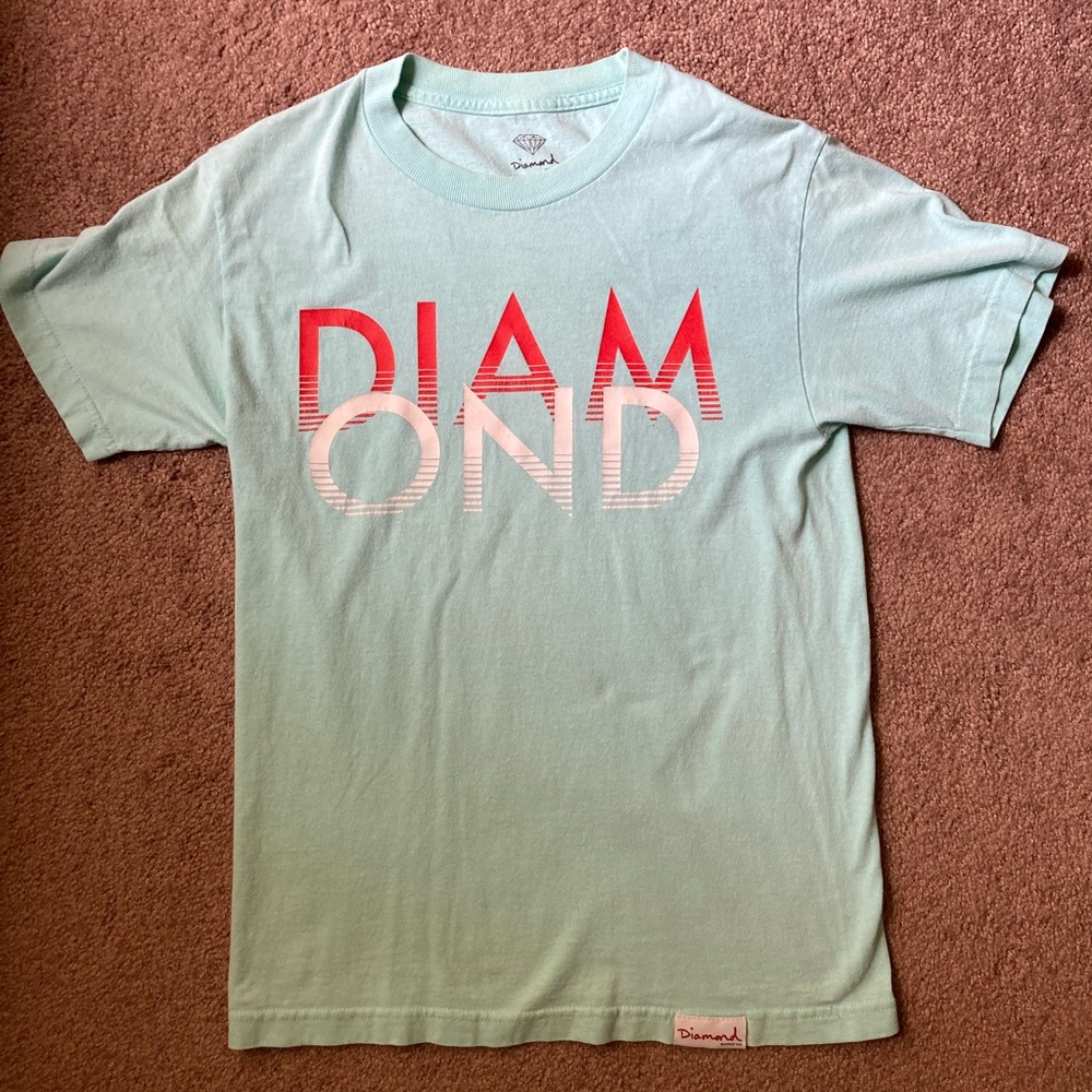 Diamond Supply Co. Light Green Tee